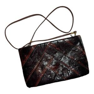 Vintage Jasmin Real Snakeskin Crossbody/Clutch‎ Purse